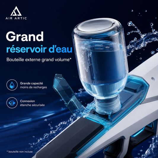 HydroBlaster™ V3 - Pistolet à Eau Électrique Haute Pression