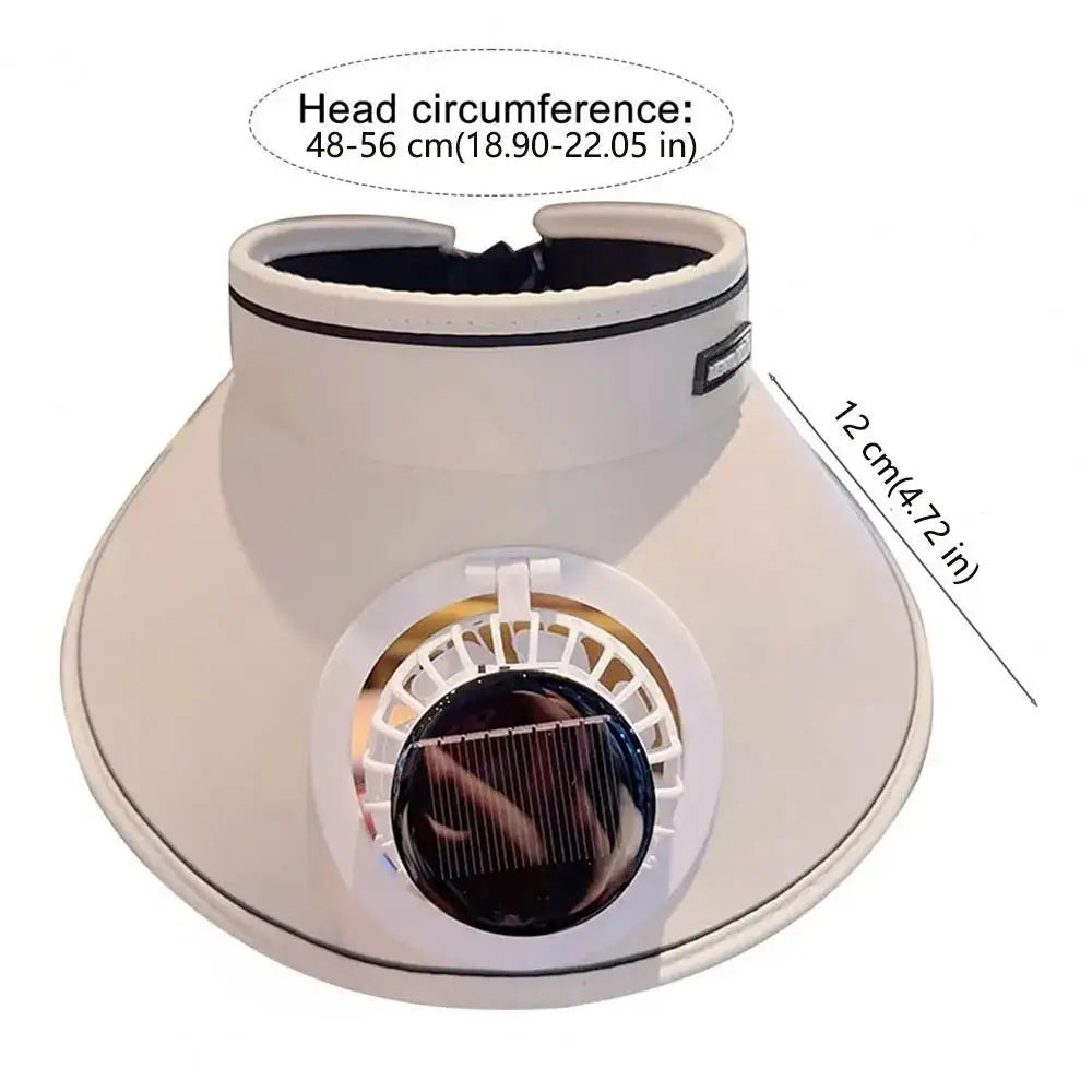 Chapeau Visière avec Ventilateur de Brume AIR ARTIC™