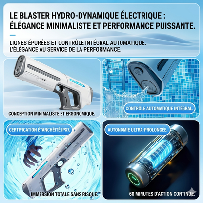 HydroPulse X — Le Pistolet à Eau Électrique 2026