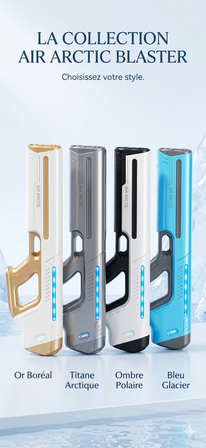 HydroPulse X — Le Pistolet à Eau Électrique 2026