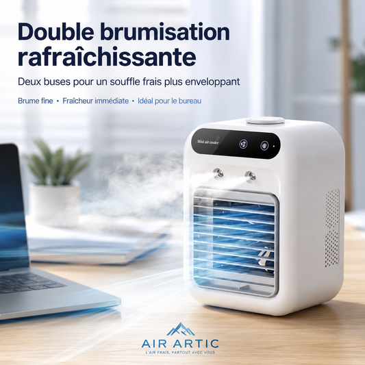 AIR ARTIC Brumair V2 ™ | Mini Refroidisseur d’Air USB 500 ml