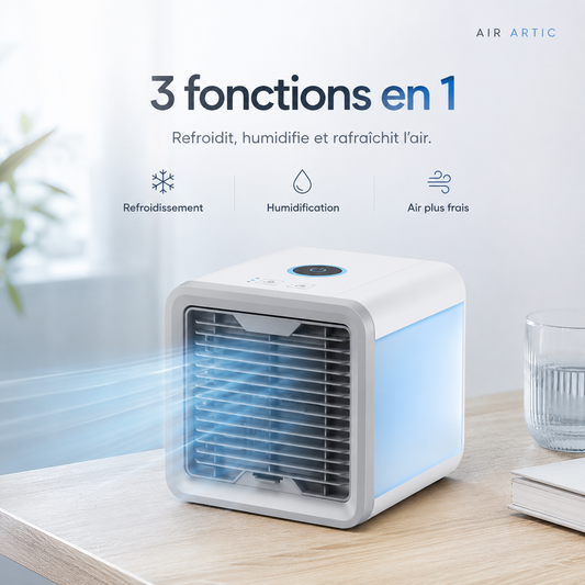 Refroidisseur d’Air Personnel Artic Air™ 3-en-1 | Compact USB