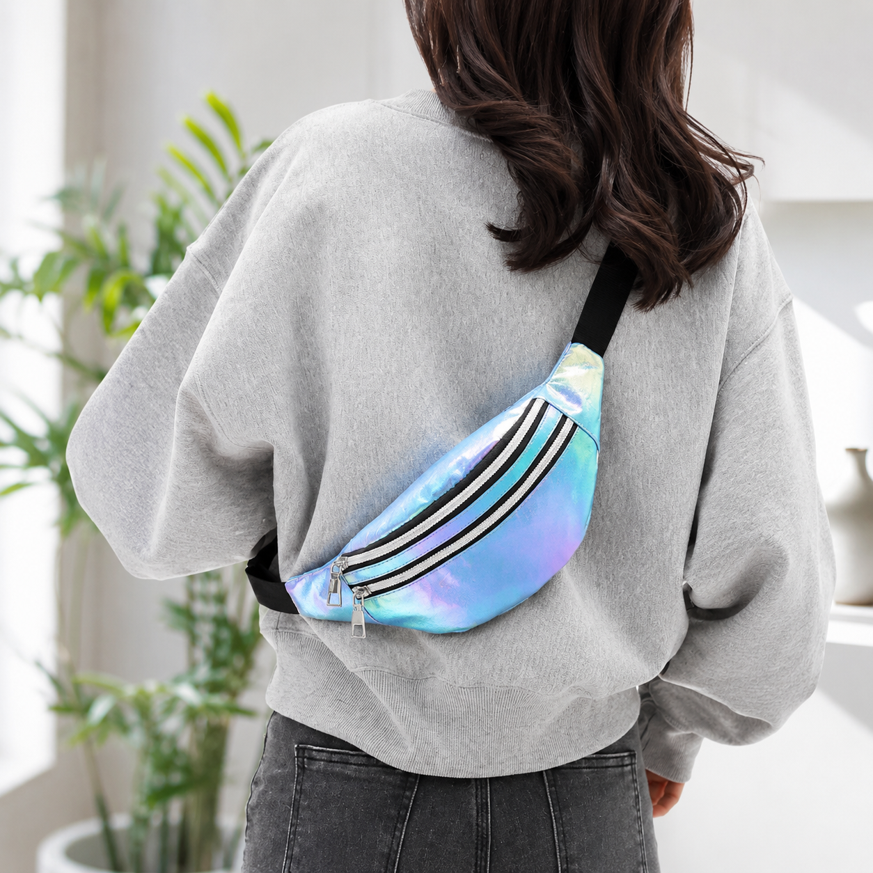 IceBelt™ — Sac Banane Isotherme Holographique