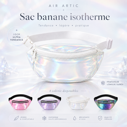 IceBelt™ — Sac Banane Isotherme Holographique