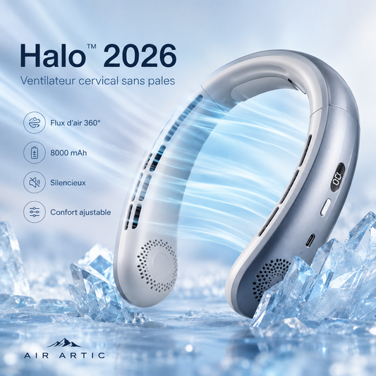 Halo™ 2026 — Ventilateur de Cou Sans Pales