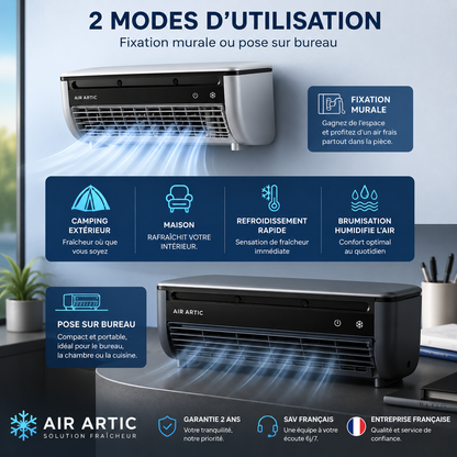 Climatiseur d’Appoint 2-en-1 | AIR ARTIC