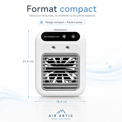 AIR ARTIC Brumair V2 ™ | Mini Refroidisseur d’Air USB 500 ml