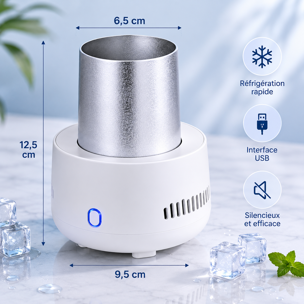 Refroidisseur de Boisson USB Instantané
