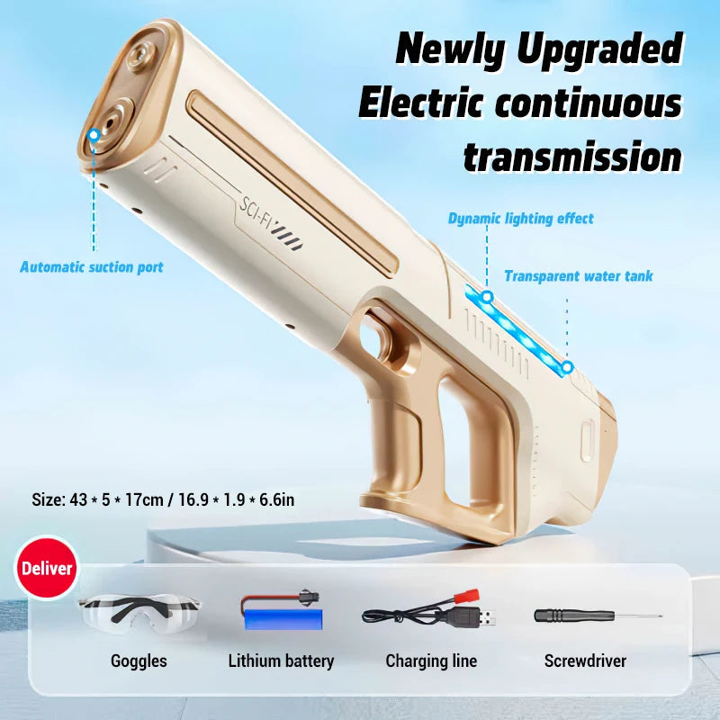 HydroPulse X — Le Pistolet à Eau Électrique 2026