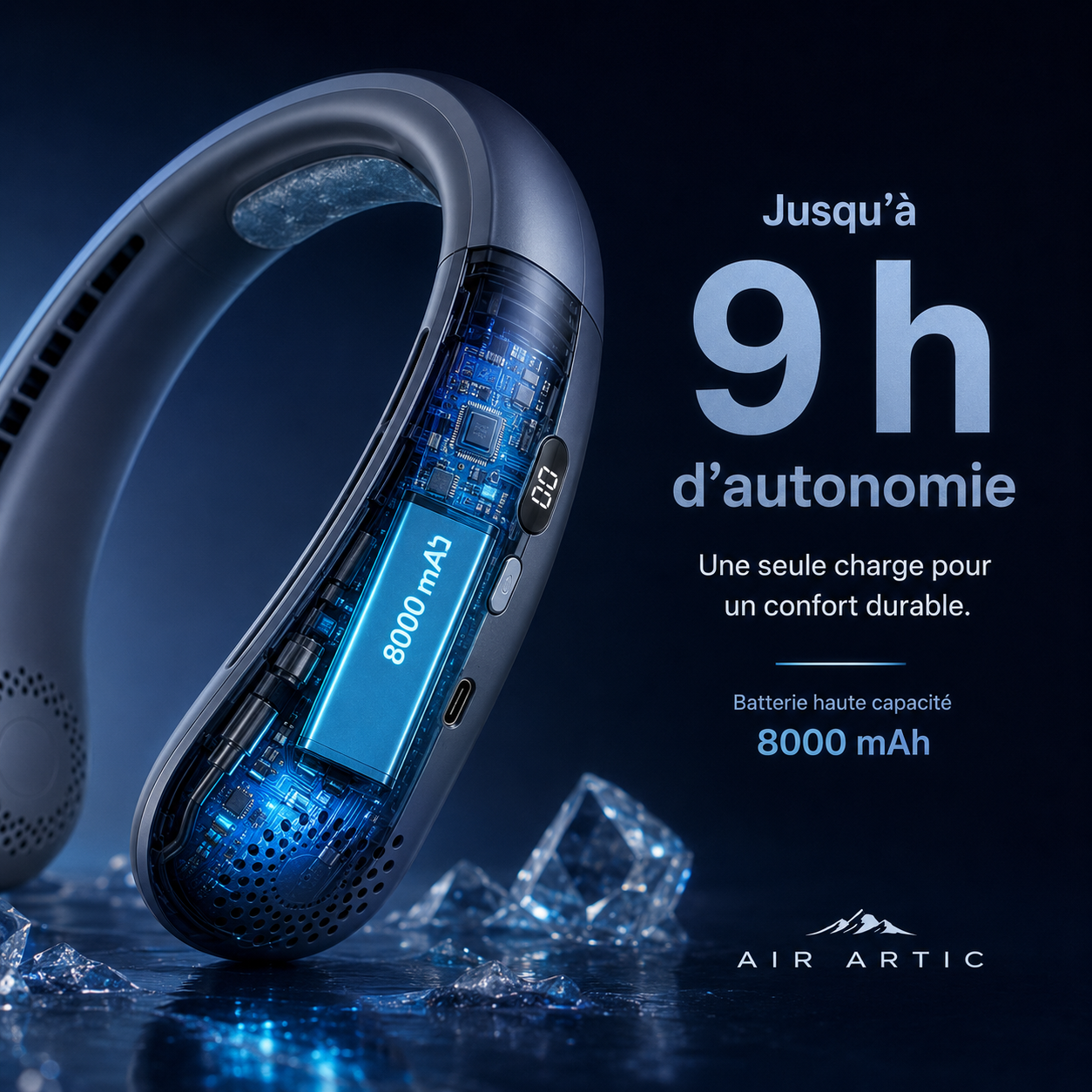 Halo™ 2026 — Ventilateur de Cou Sans Pales