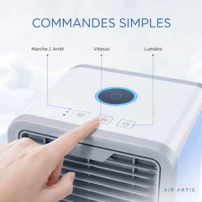 Refroidisseur d’Air Personnel Artic Air™ 3-en-1 | Compact USB