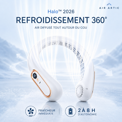 Halo™ 2026 — Ventilateur de Cou Sans Pales