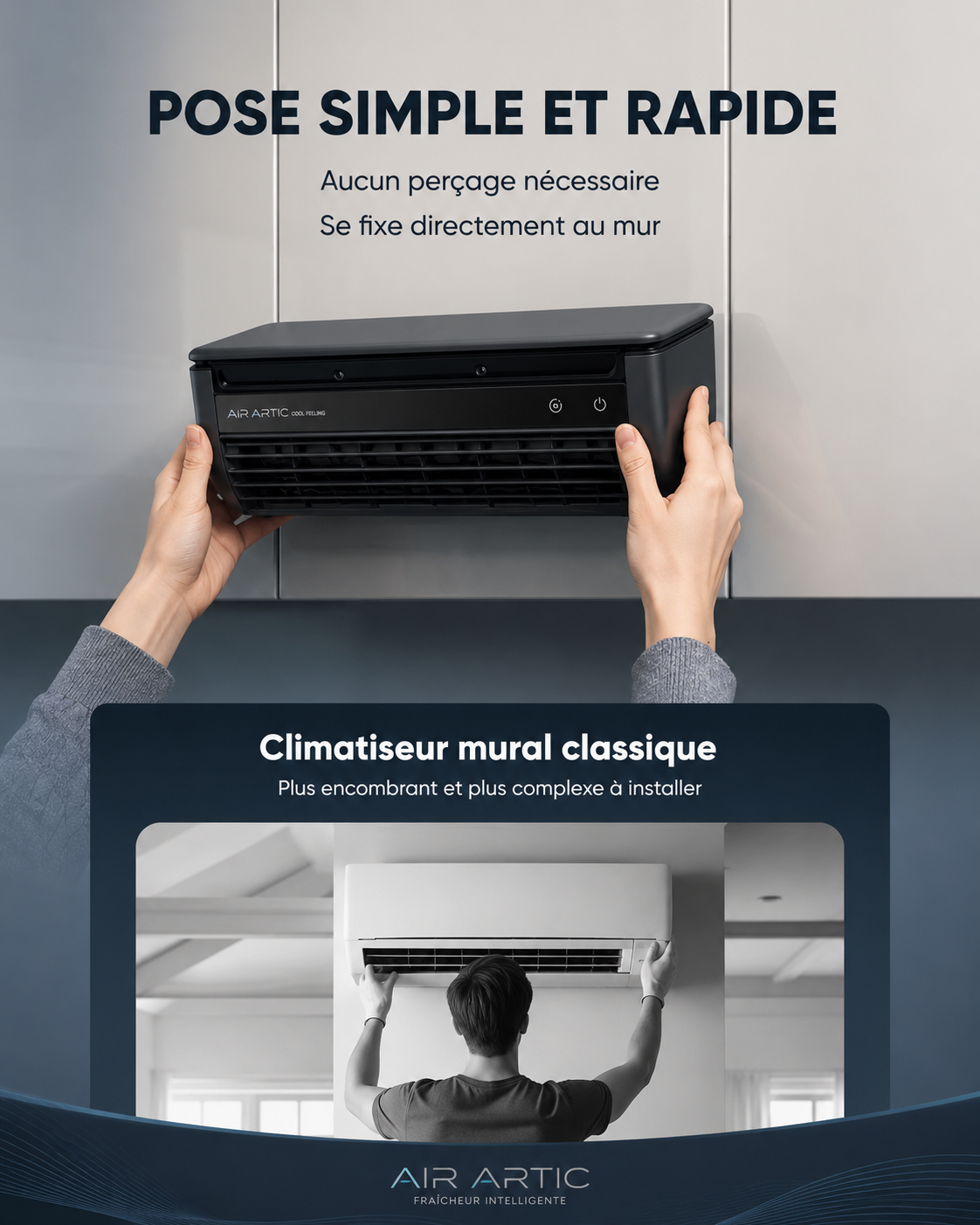 Climatiseur d’Appoint 2-en-1 | AIR ARTIC