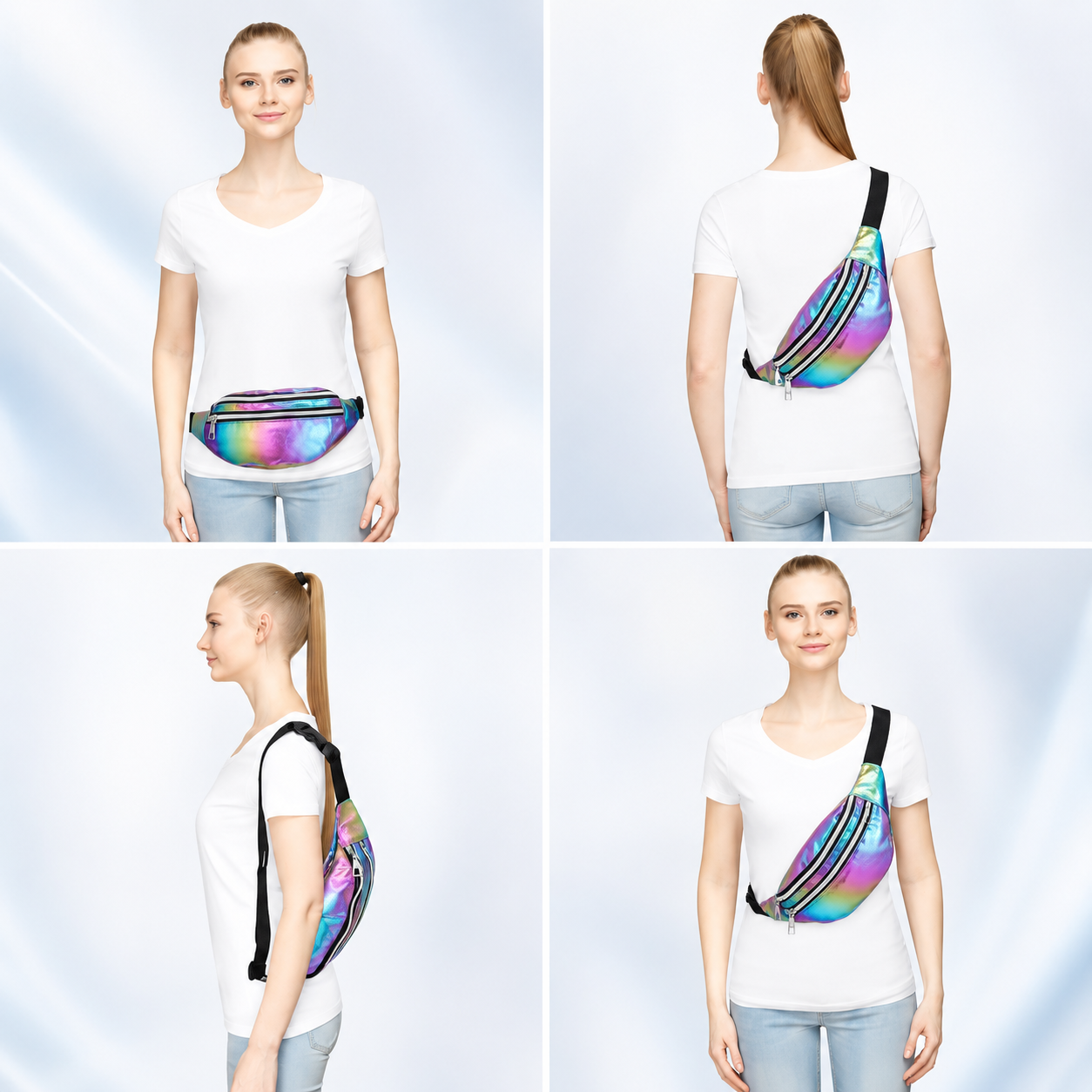 IceBelt™ — Sac Banane Isotherme Holographique