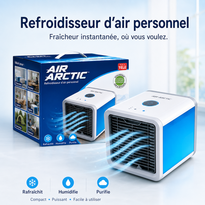 Refroidisseur d’Air Personnel Artic Air™ 3-en-1 | Compact USB