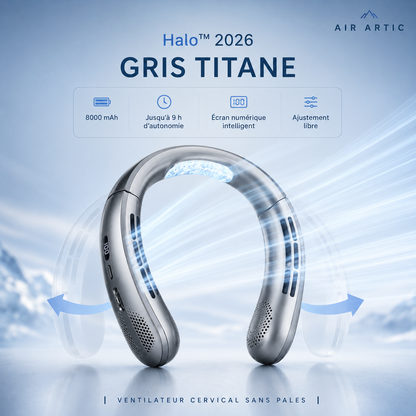 Halo™ 2026 — Ventilateur de Cou Sans Pales