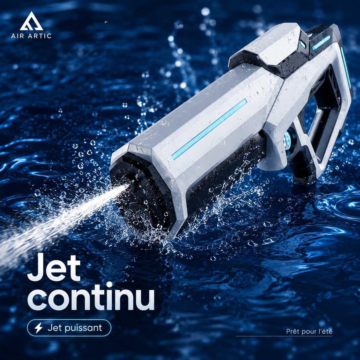 HydroBlaster™ V3 - Pistolet à Eau Électrique Haute Pression
