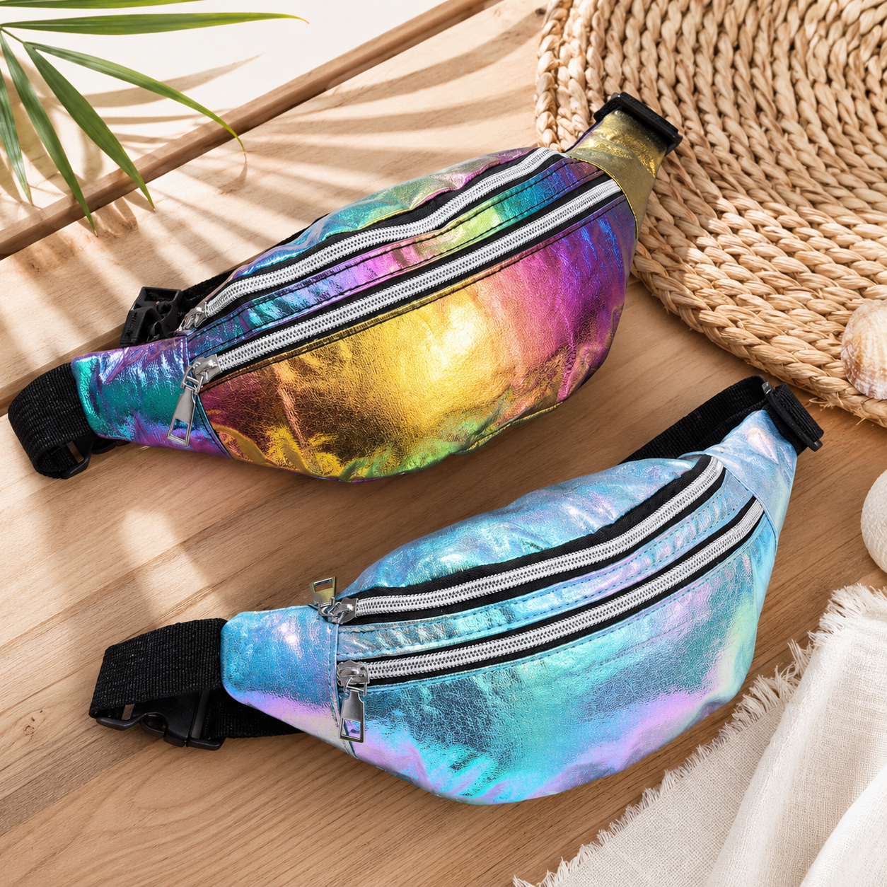 IceBelt™ — Sac Banane Isotherme Holographique