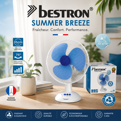 Ventilateur de Table Haute Performance — Essential+ Air Artic