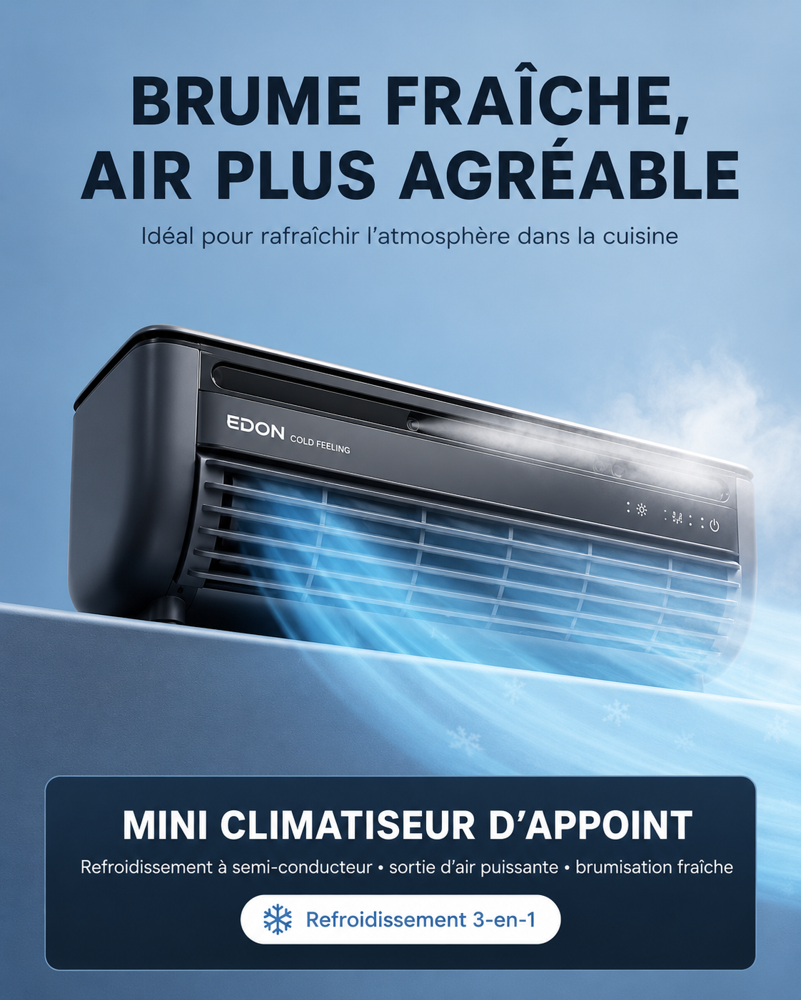 Climatiseur d’Appoint 2-en-1 | AIR ARTIC