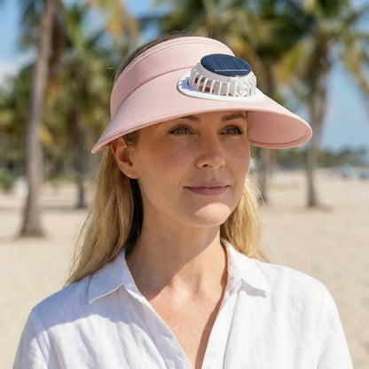 Chapeau Visière avec Ventilateur de Brume AIR ARTIC™