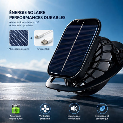 Chapeau Ventilé Solaire avec Protection Anti-UV 2025