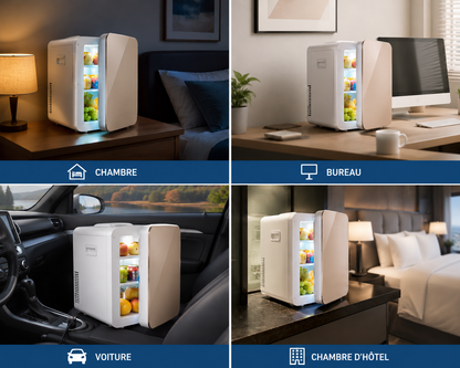 Mini Frigo Compact 20L – Ultra Silencieux