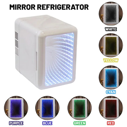 Mini Frigo Design 4L avec Éclairage LED RGB