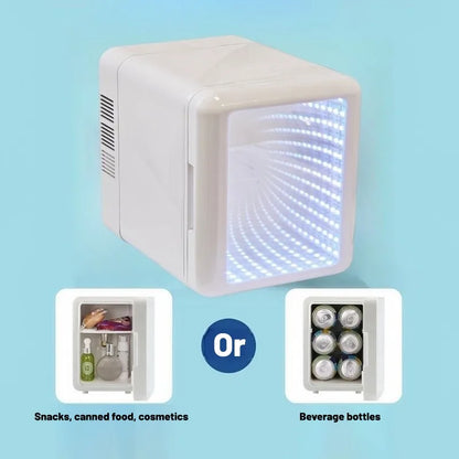 Mini Frigo Design 4L avec Éclairage LED RGB