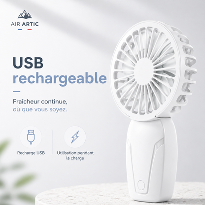 Mini Ventilateur de Poche AIR ARTIC™ V2