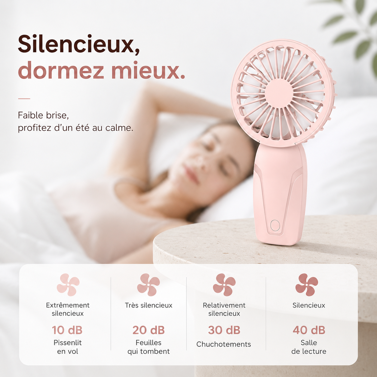 Mini Ventilateur de Poche AIR ARTIC™ V2