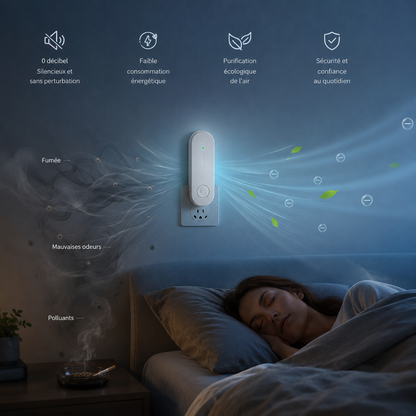 PureAir Mini™ | Purificateur d’Air Compact