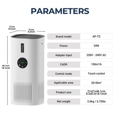Purificateur d’air 2-en-1 AIR ARTIC™ avec humidificateur