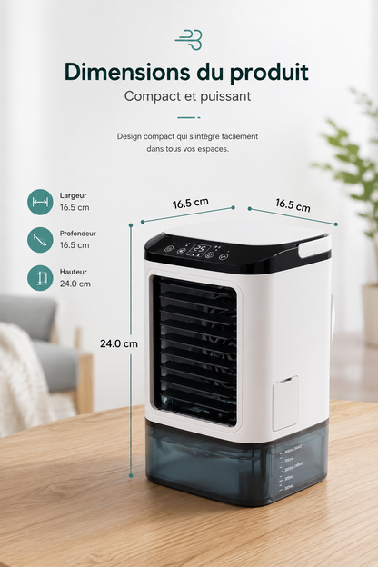 Rafraîchisseur d’Air Portable 3-en-1