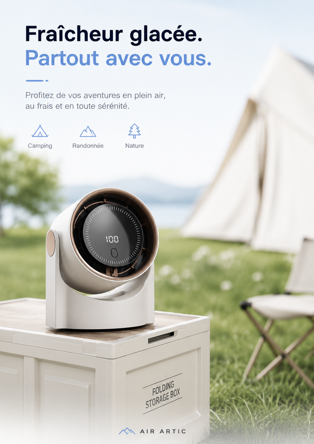 Ventilateur de Bureau ou Murale Double Turbo V4 / Xiaomi