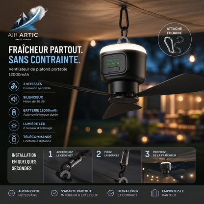 Ventilateur Suspendu Intelligent AIR ARTIC™2026