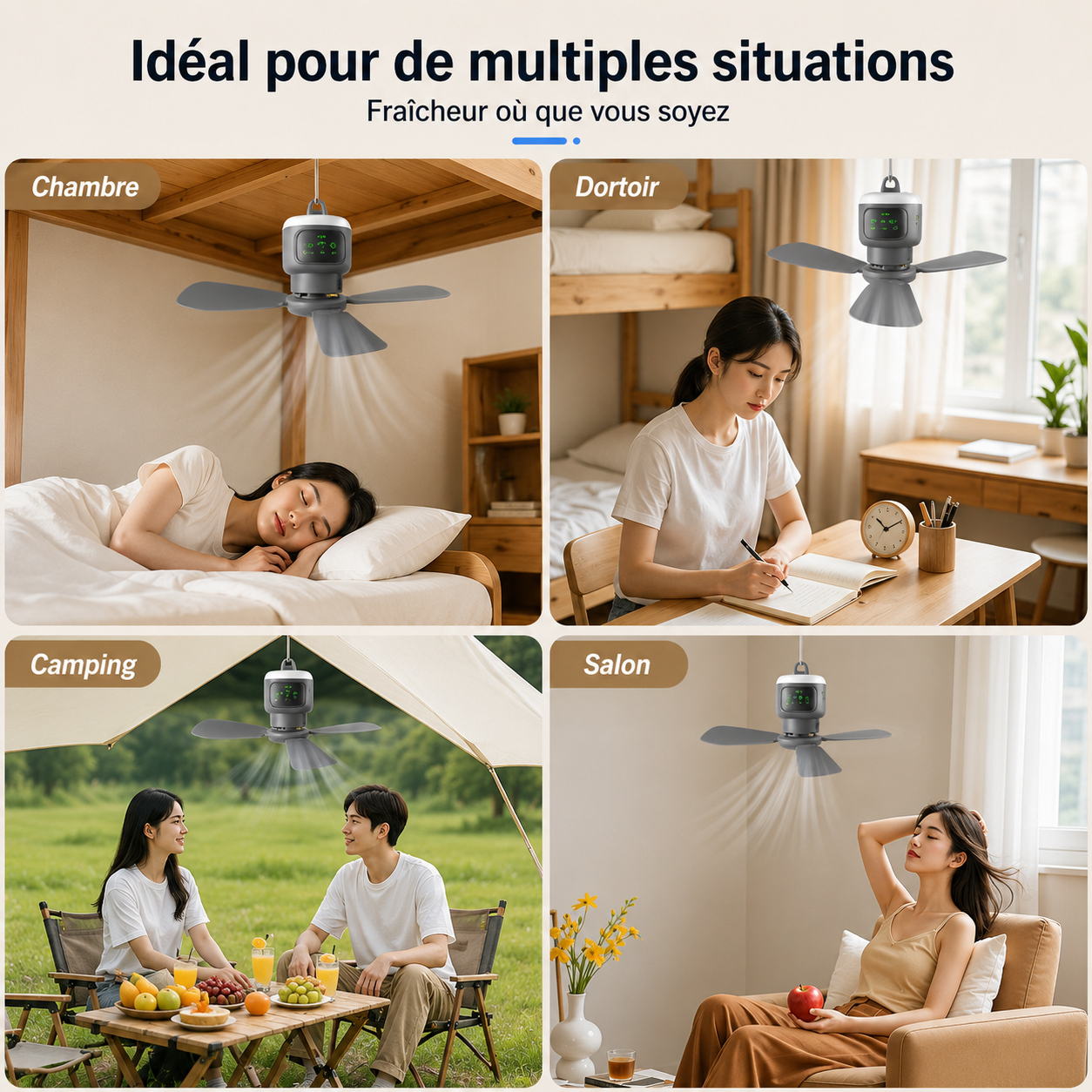 Ventilateur Suspendu Intelligent AIR ARTIC™2026